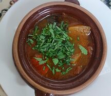 Чанахи с говядиной