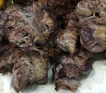 Шашлык из бараньей мякоти