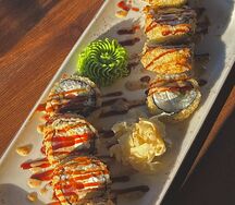 Жареный ролл Фудзияма