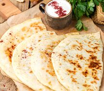 Кутабы с картофелем