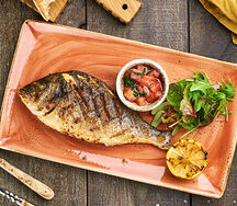 Дорада на углях