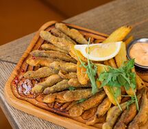 Жареная барабулька