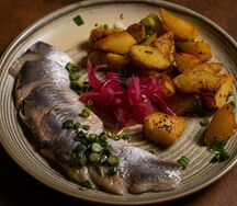 Селедка Олюторская с картофелем