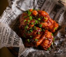 Куриные крылья острые