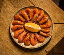 Магаданские креветки обжаренные