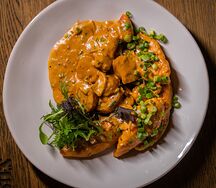 Тальята из курицы