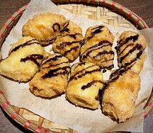 Бананы в кляре