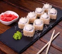 Ролл Цезарь с курицей