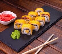 Ролл Запеченый Чеддер чиз