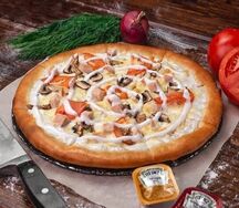 Пицца Чесночный цыпленок