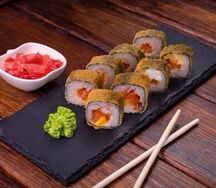 Ролл Горячий Чиз лосось