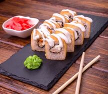 Ролл Горячий Чесночный цыпленок