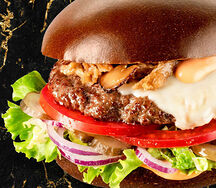 Бургер Грибной Black Angus