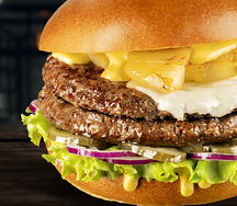 Бургер Гавайский двойной