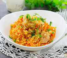Плов с булгуром