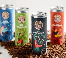 Холодный кофе в алюминиевой банке Coolbrew