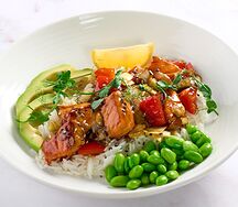 Лосось в соусе терияки