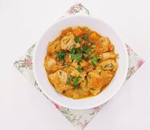 Жаркое по-домашнему с курицей