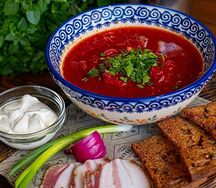 Борщ с говядиной