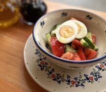 Салат Овощной с маслом