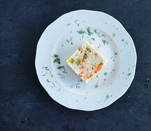 Рис отварной с овощами