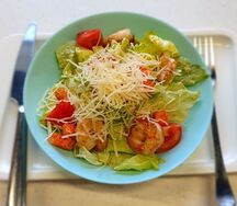 Цезарь с креветками