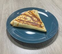 Блин с ветчиной и сыром