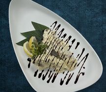 Лосось под сливочным соусом