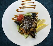 Салат Терияки микс