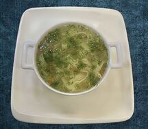 Куриный суп-лапша