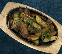 Жаркое с грибами