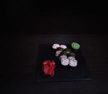 Ролл с крабом