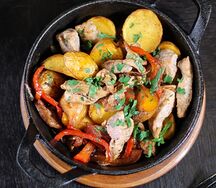 Жаркое со свининой