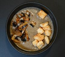 Суп-пюре грибной