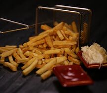 Картошка фри со вкусом сыра