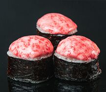 Запеченный с креветкой