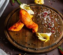 Форель на мангале