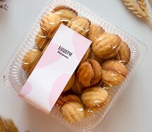 Орешки с вареной сгущенкой