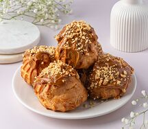 Карамельные профитроли