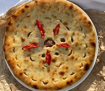 Пирог с мясом большой