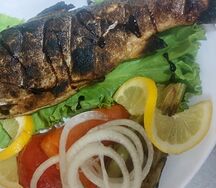 Карп на мангале