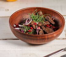 Печень по-грузински