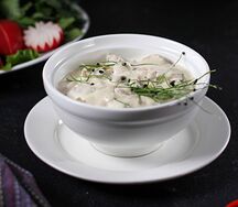 Грибы в сливочном соусе