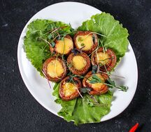 Грибы с сыром