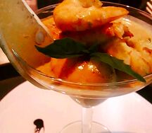 Креветки по-английски