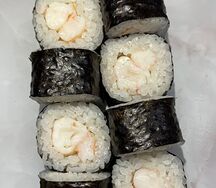 Маки с креветками