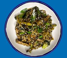 Wok со свининой