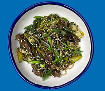 Wok с говядиной