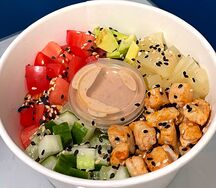 Поке с курицей