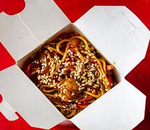 Вок с морепродуктами